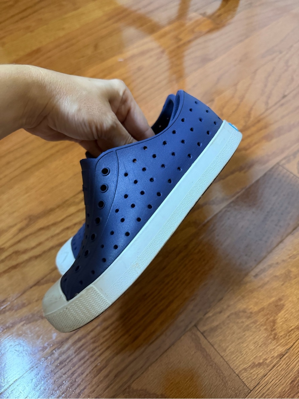 Native Shoes Jefferson Kids Slip-On Water Sneakers Blue Regatta Summer